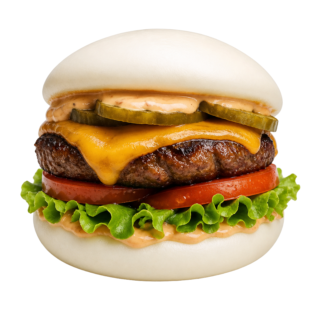 Bao Burger — pain bao Easy Baos cuit et surgelé, prêt à garnir