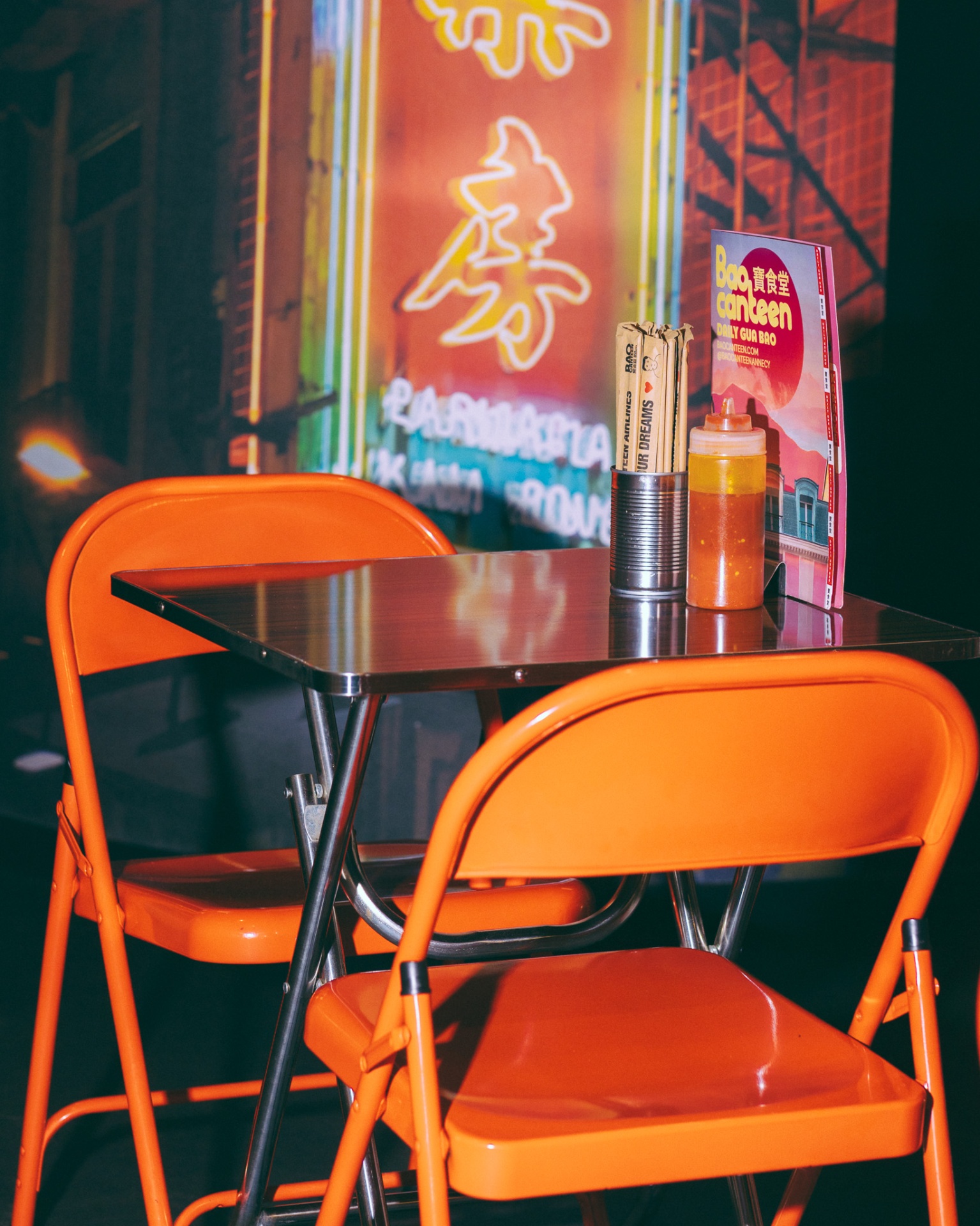 Bao Canteen table